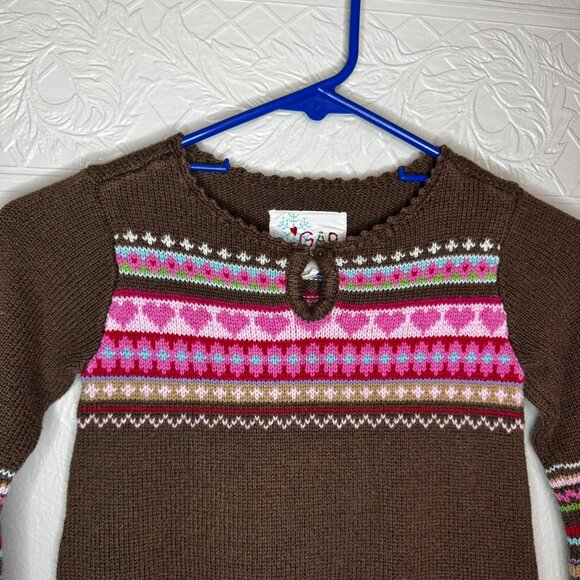 Gap Heart Sweater Dress Size 4T - Picture 4 of 5